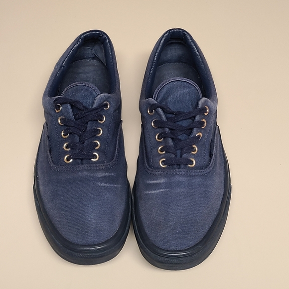 Vans Era Gold Mono casual low top skateboard sneakers size 12 - Picture 4 of 10